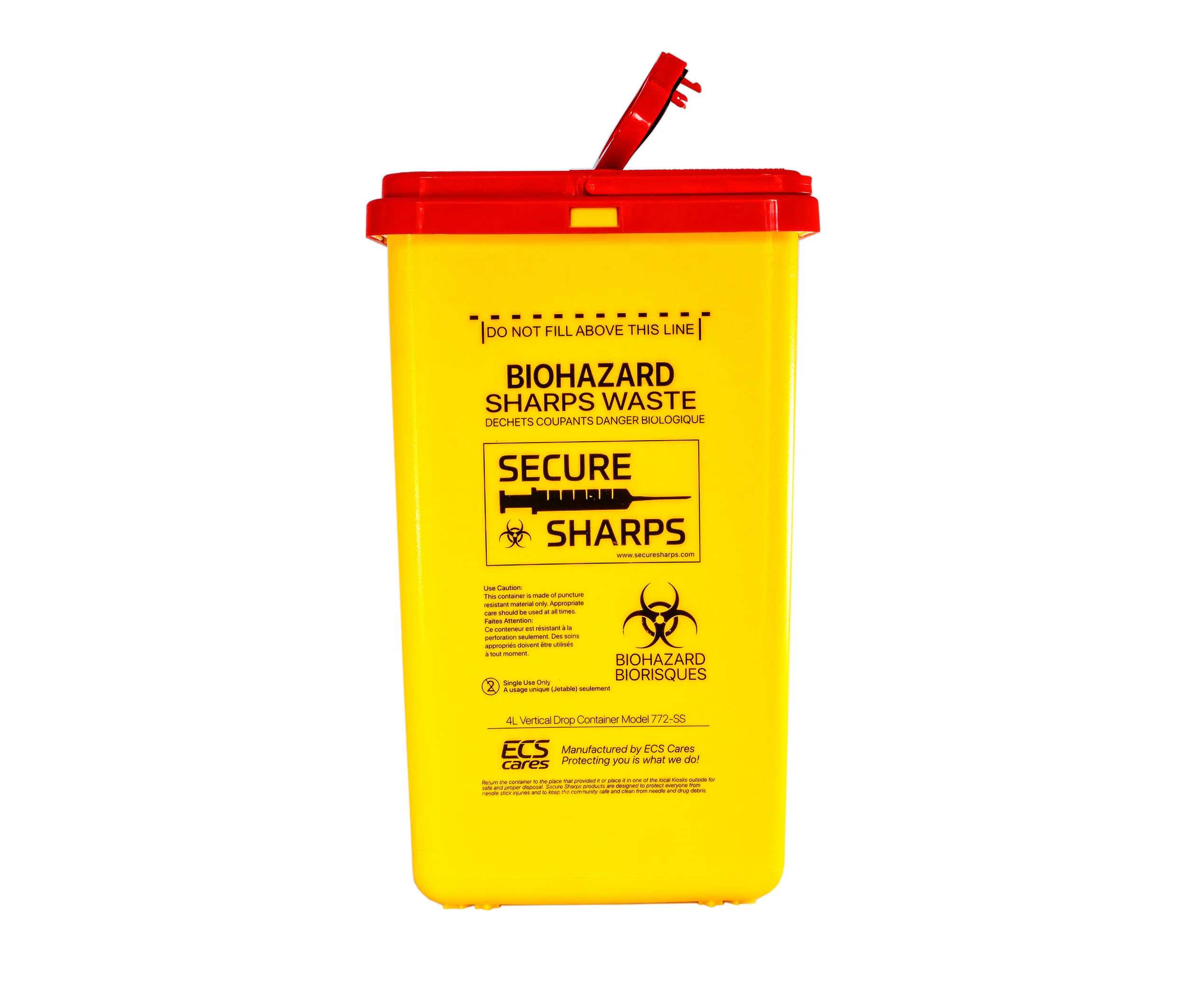 HR4 SHARPS CONTAINER — ECS Cares